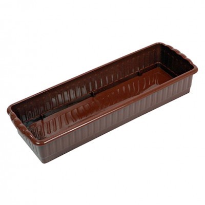 Ящик для рассады Радиан шоколадный 47*16.6*8.2см