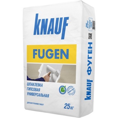 Шпаклевка гипсовая Knauf Фугенфюллер (белая) 25кг