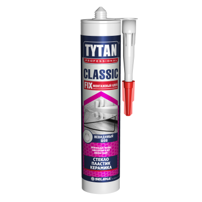Клей монтажный Tytan Professional Classic Fix прозрачный 310мл