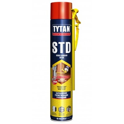 Бытовая монтажная пена Tytan Professional STD ЭРГО 750мл