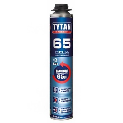 Профессиональная монтажная пена Tytan Professional 65 750мл зимняя до -20С