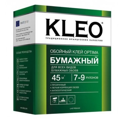 Клей обойный KLEO OPTIMA 7-9 д/бумажных обоев 160гр