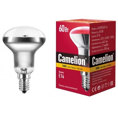 Лампа нак. Camelion R50 60W E14