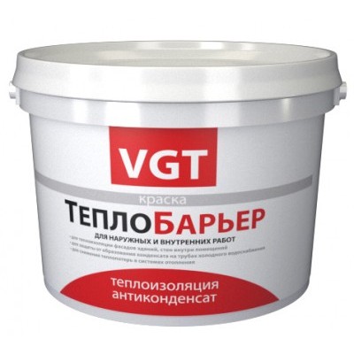 Краска теплоизоляционная ТеплоБарьер VGT 2л