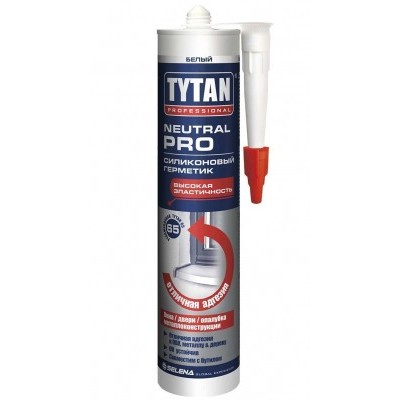 Герметик силиконовый TYTAN Professional Neutral PRO белый 310 мл