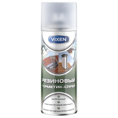 Герметик-спрей резиновый прозрачный VIXEN VX-90200 520мл