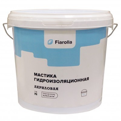 Гидроизоляционная мастика Fiarolla для внутренних работ 4кг