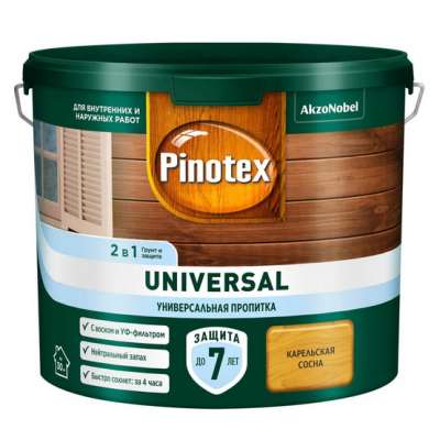 Пропитка Pinotex UNIVERSAL 2в1 Карельская сосна 2.5л