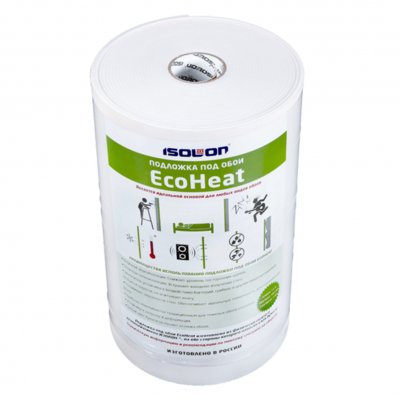 Подложка под обои EcoHeat 5мм 50см*14м (7м2)