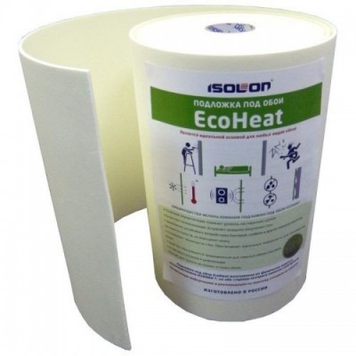 Подложка под обои EcoHeat Premium 5мм 50см*14м (7м2)
