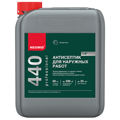 Антисептик для наружных работ Neomid 440 30кг