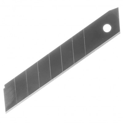 Лезвия для ножа FIT 18мм черненые криогенная закалка (10шт)
