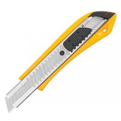 Нож технический FIT 18мм усиленный, автофиксация