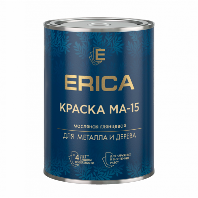 Краска МА-15 ERICA серая 0.8кг