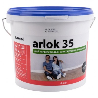 Клей 35 водно-дисперсионный Arlok 6,5 кг.