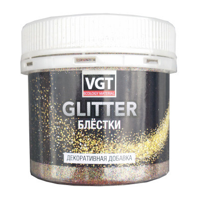 Декоративная добавка (блёстки) VGT GLITTER мультиколор 50г