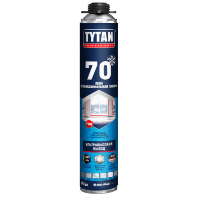 Пена монтажная профессиональная Tytan Professional 70 зимняя 870мл