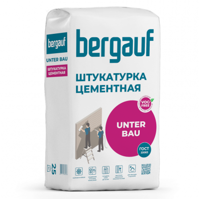 Штукатурка цементная Bergauf Unter Bau 25кг