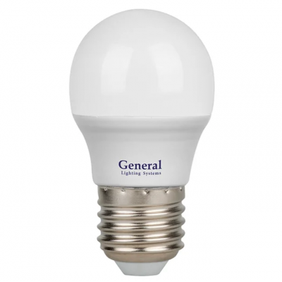 Лампа General шар Р45 Е27 20W 4500K