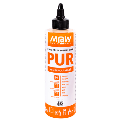 Клей полиуретановый M@W PUR универсальный 250г