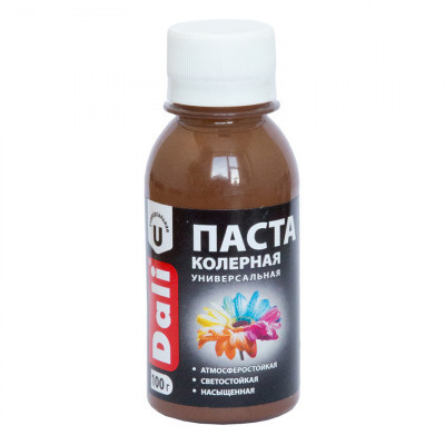 Колерная паста Dali 100г коричневый