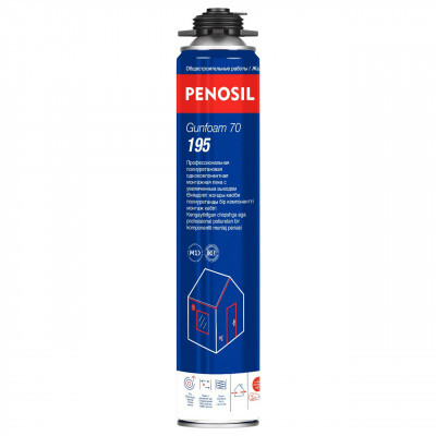 Пена монтажная профессиональная PENOSIL Gunfoam 70 850мл