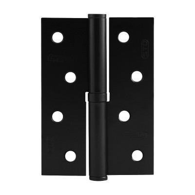 Петля сталь 750-4Black черный левая