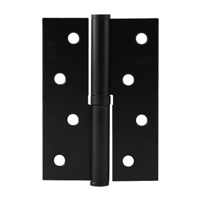 Петля сталь 750-4Black черный правая