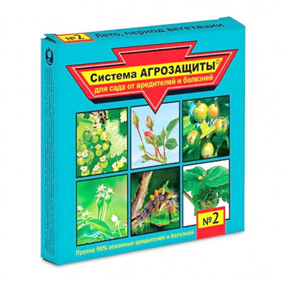 Система Агрозащиты №2 для сада (Кортлис 5мл+Дискор 2мл)