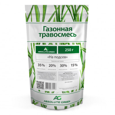 Газонная травосмесь На Подсев AG 250г