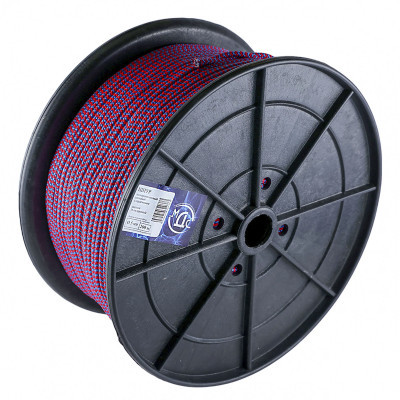 Шнур ПП плетёный МДС 5мм 16 прядный с сердечником 200м