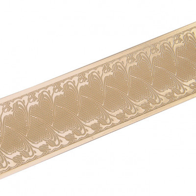 Планка декорат. багетная Прованс золото песочный 1м
