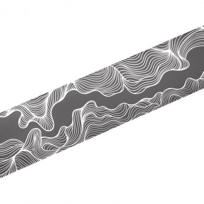 Планка Галактика сияние антрацит 7см