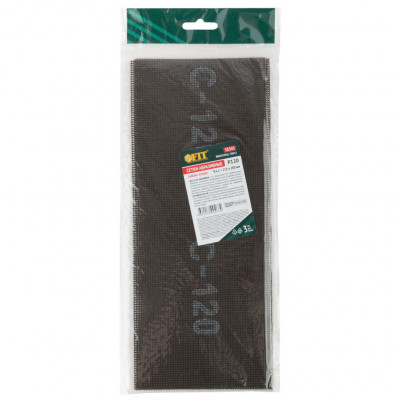 Сетка абразивная FIT 115*280мм 3шт. Р 120