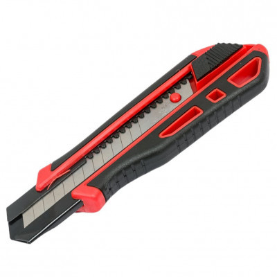 Нож Монтажник 25мм АБС пластик+резина  Easy Slider