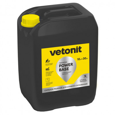 Упрочняющая пропитка для пола Vetonit Power Base 10л