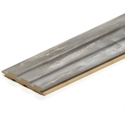 Панель МДФ Stella Реечная Beats Standart Дуб Купаж 2700*119*16мм (4шт)