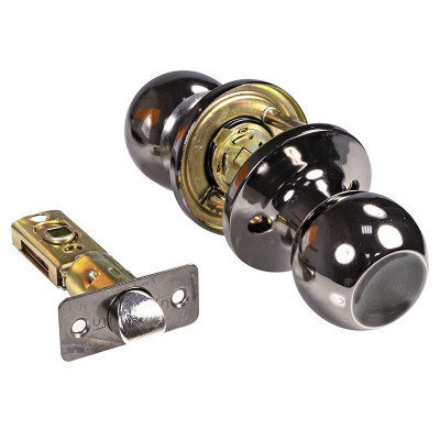 Ручка-защелка Шарик501 пустышка-пустышка черн.никель