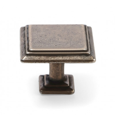 Ручка кнопка Тундра PK119АВ бронза