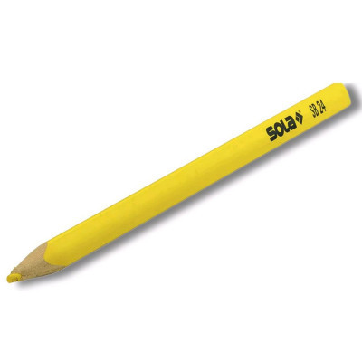 Карандаш разметочный SOLA желтый SB 24см (поверхности из металла, керамики, стекла, пластмассы, рези