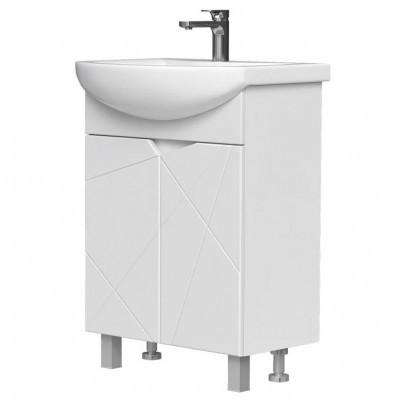 Тумба "Cont" Pronto 60.2D +раковина Балтика 60 см