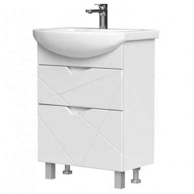 Тумба "Cont" Pronto 60.2Y +раковина Балтика 60