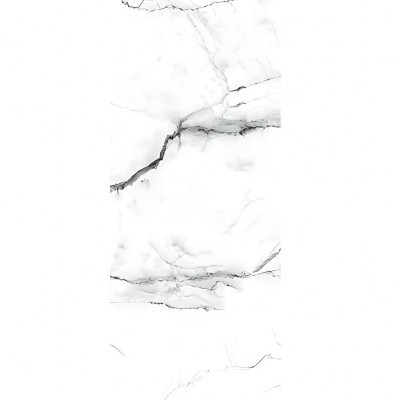 Панель PVC Marble (гибкий мрамор) Белая ночь 2800*1200*1.2мм