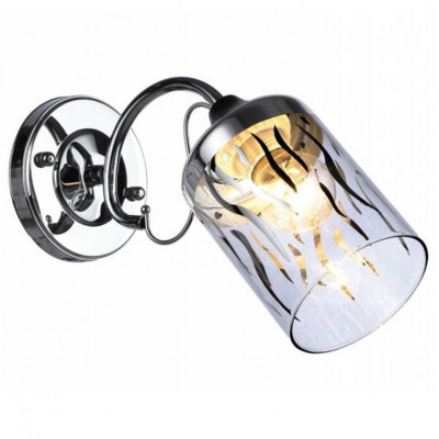 Светильник настенный 1412/1W CH+BK