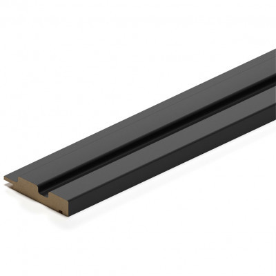 Профиль Финиш Stella Beats De Luxe Black Lead 2700*77*16мм