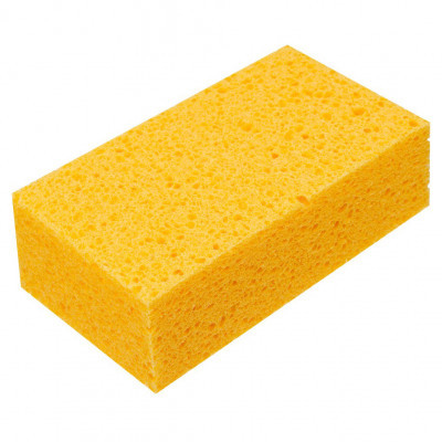 Губка целлюлозная для удаления эпоксидной затирки 160*90*50мм Сибртех