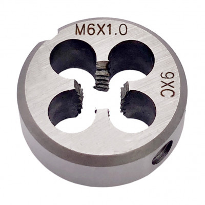 Плашка ВиЗ М6*1мм 9ХС Гост9740