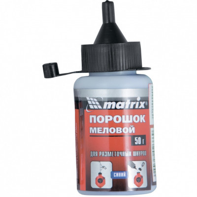 Порошок меловой синий 50 г для разметоч. шнуров Matrix