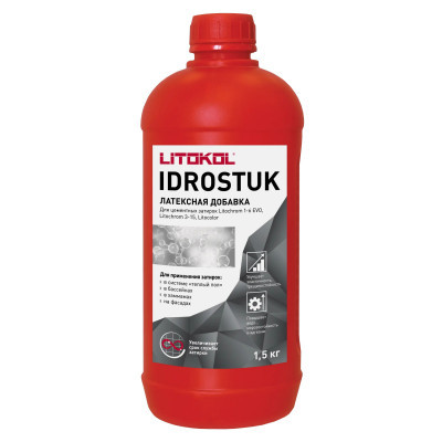 Латексная добавка для затирки Litokol IDROSTUK 1.5л