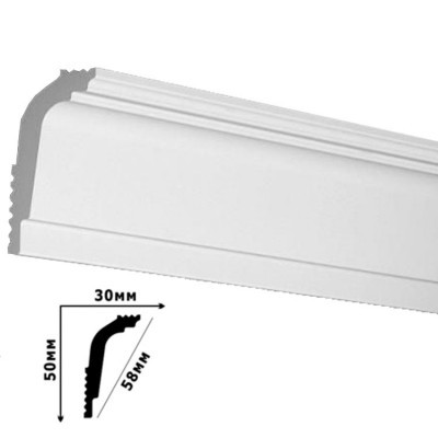 Плинтус потолочный GPX-5